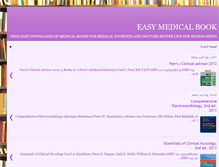 Tablet Screenshot of eazymedicinebooks.blogspot.com