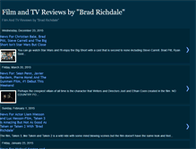 Tablet Screenshot of bradrichdaletvandfilmreviews.blogspot.com