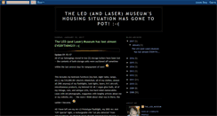 Desktop Screenshot of ledmuseum.blogspot.com