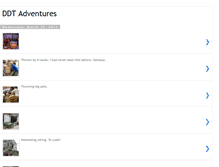 Tablet Screenshot of ddtadventures.blogspot.com