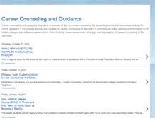 Tablet Screenshot of careercounseling.blogspot.com