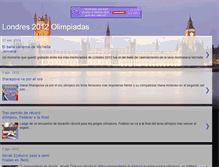 Tablet Screenshot of londres2012olimpiadas.blogspot.com