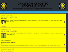 Tablet Screenshot of chawtonathleticfc.blogspot.com