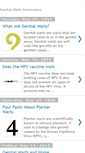 Mobile Screenshot of genitalwartsinformation.blogspot.com