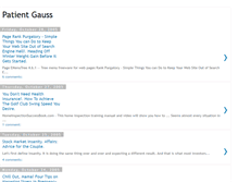 Tablet Screenshot of patientgauss.blogspot.com