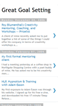 Mobile Screenshot of greatgoalsetting.blogspot.com