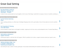 Tablet Screenshot of greatgoalsetting.blogspot.com