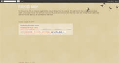 Desktop Screenshot of itinerantbible.blogspot.com