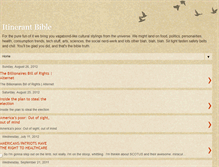 Tablet Screenshot of itinerantbible.blogspot.com