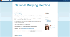 Desktop Screenshot of national-cyber-bullying.blogspot.com