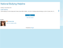 Tablet Screenshot of national-cyber-bullying.blogspot.com