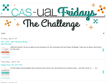 Tablet Screenshot of cas-ualfridays.blogspot.com