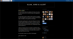 Desktop Screenshot of glam-bird-alert.blogspot.com