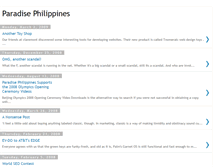 Tablet Screenshot of angparadisephilippines.blogspot.com