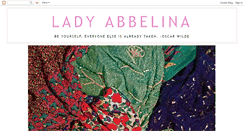 Desktop Screenshot of ladyabbelina.blogspot.com