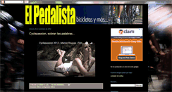 Desktop Screenshot of elpedalista.blogspot.com