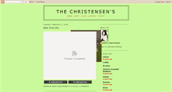 Desktop Screenshot of christensenclan5.blogspot.com