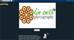 Desktop Screenshot of kimsmithphoto.blogspot.com