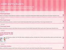 Tablet Screenshot of andy-sapta.blogspot.com