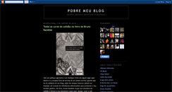 Desktop Screenshot of pobremeu.blogspot.com