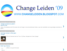 Tablet Screenshot of changeleiden.blogspot.com