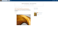Desktop Screenshot of invisiblescience.blogspot.com
