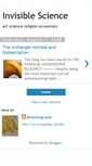 Mobile Screenshot of invisiblescience.blogspot.com