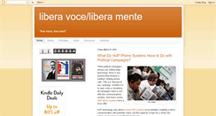 Desktop Screenshot of liberavocelibera.blogspot.com