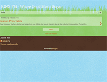 Tablet Screenshot of kinxfm.blogspot.com