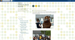 Desktop Screenshot of lintonbookfest.blogspot.com