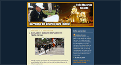 Desktop Screenshot of alcaldebarranco.blogspot.com