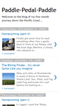 Mobile Screenshot of paddle-pedal-paddle.blogspot.com