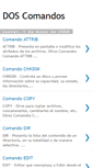 Mobile Screenshot of doscomandos.blogspot.com