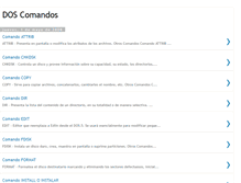Tablet Screenshot of doscomandos.blogspot.com