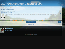 Tablet Screenshot of gesticiencia9.blogspot.com