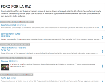 Tablet Screenshot of foroporlapaz.blogspot.com