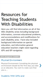 Mobile Screenshot of disabilitiesresources.blogspot.com