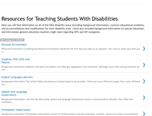 Tablet Screenshot of disabilitiesresources.blogspot.com