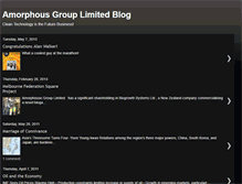 Tablet Screenshot of amorphousgroup.blogspot.com
