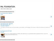 Tablet Screenshot of palfoundation.blogspot.com