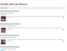 Tablet Screenshot of estudiojlnavarro.blogspot.com