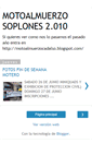 Mobile Screenshot of motoalmuerzosoplones10.blogspot.com