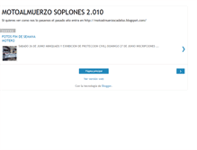 Tablet Screenshot of motoalmuerzosoplones10.blogspot.com