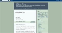 Desktop Screenshot of eltglossaries.blogspot.com