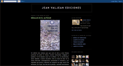 Desktop Screenshot of jean-valjean-ediciones.blogspot.com