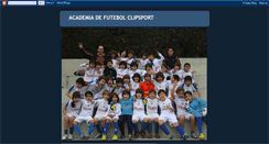 Desktop Screenshot of clipteamsfutebol.blogspot.com