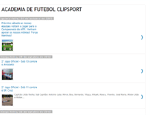 Tablet Screenshot of clipteamsfutebol.blogspot.com