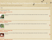 Tablet Screenshot of beautifulanddelightfulhomesandgardens.blogspot.com