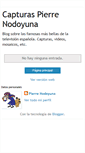 Mobile Screenshot of capturaspierrenodoyuna.blogspot.com