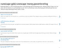 Tablet Screenshot of goldrunescape.blogspot.com